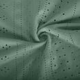 thumbnail image 4 of Timegard Hauts pour Femmes Col à Œillets Boutons au Dos Manches Courtes Blouse Confortable Décontractée Chic, 4 of 6