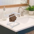 thumbnail image 4 of Storage Rack Folding Fabric Vertical Light Kitchen Countertop Kitchen Cloth And Support For Towels For Efficient Organization Space Saving, 4 of 5