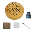 thumbnail image 2 of Boovnll Tool Kit, Mini Rain Drum 3-Inch 6-Tone Steel Tongue Drum Percussion Instrument Children's Drum Portable Small Drum with Storage Bag, Tool Set, Home Essentials, Household Essentials, 2 of 5