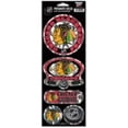thumbnail image 1 of Chicago Blackhawks Stickers Prismatic, 1 of 1