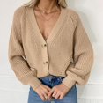 thumbnail image 1 of Women Soft Sweaters Mens Cardigan Sweaters Long Tan Long Sweater Cardigans for Women plus Size Soft Womens Cardigan Cropped Cardigan Sweater Thin Open Cardigan for Women Striped Cardigan Women Mens, 1 of 3