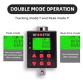 thumbnail image 2 of WISRETEC WISRETEC Clé de Couple Numérique avec Fonctionnement Double Mode, Plage de 3,4 à 340 Nm, 10 Réglages de Couple Préréglés, Alertes DEL et Buzzer, 5 Options d'Unité, Comprend Étui de Rangement et Adaptateurs (ADQ4-340S), 2 of 7