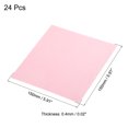 thumbnail image 2 of Unique Bargains Microfiber Cleaning Cloth 6' x 6' Soft Suede for Camera Lens, Pink 24 Pack, 2 of 6
