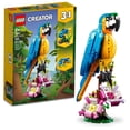 thumbnail image 1 of LEGO Creator 3 in 1 Exotic Parrot Transforms to Frog or Fish 31136 Colorful Animal Figures Building Toy, Christmas Gift Idea for Creative Kids Ages 7 and Up, 1 of 6