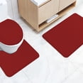 thumbnail image 4 of Chmadoxn Bathroom Rugs, Rugs for Living Room, Area Rug, Bath Mat Bathroom Toilet Cover Bathroom Mats Absorbent Printed Floor Mats Bathroom Toilet 3 Piece Floor Mat Set carpeting carpeting, 4 of 8
