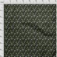 thumbnail image 4 of oneOone Rayon Black Fabric Christmas Craft Projects Decor Fabric Printed By The Yard 56 Inch Wide, 4 of 4