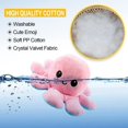 thumbnail image 3 of Giant Reversible Octopus Plush 80cm - DARMOWADE - Pink and Blue - Soft and Cute Toy - Stuffed Animals, 3 of 4