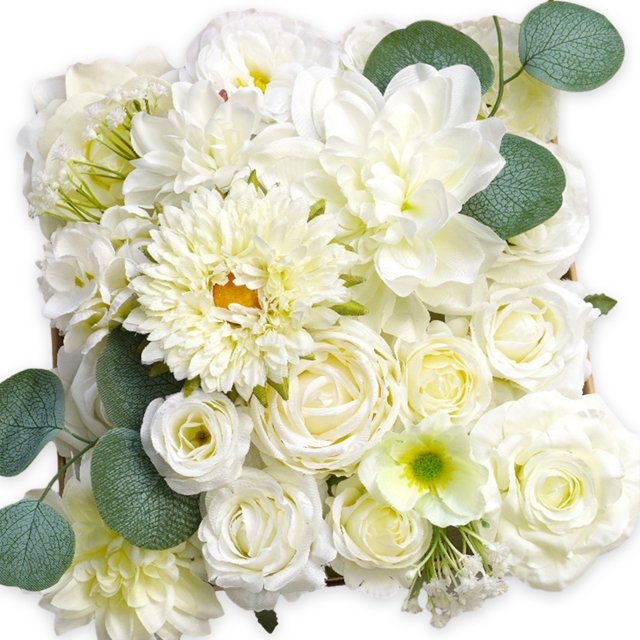 Wweixi Whimsical Blooms Low Maintenance Artificial Flower Collection Realistic 23new style LH010 1Set