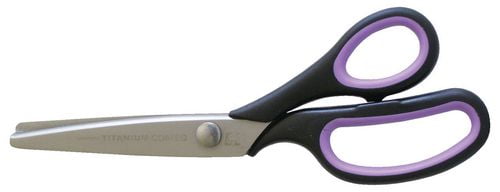 TITECH Pinking Shears, Titanium-Plated, 22.9 cm (9 in), Comfort Grip