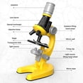 thumbnail image 3 of LSLJS Children's Early Education Biological Science Hd 1200X Microscope Toys Primary School Children's Experimental Equipment, 3 of 3