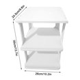 thumbnail image 3 of EGNMCR Shoe Rack,Shoe Rack for Closet Shoe Rack Mini Narrow Layered Partition Shoe Storage Artifact shoe rack, 3 of 5