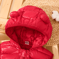 thumbnail image 3 of PatPat Veste Sans Manches Matelassée en Coton à Capuchon pour Tout-Petit Garçon/fillette, 3 of 6
