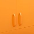 thumbnail image 4 of vidaXL Wardrobe Mustard Yellow 90x50x180 cm Steel, 4 of 4