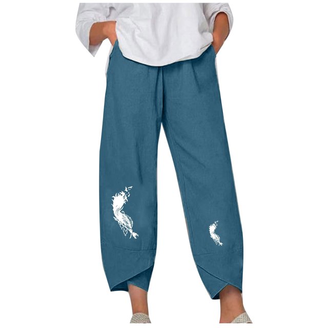 Birdeem Pantalon Femme Nouveau Design Style Décontracté Sport Jupe-Pantalon à Jambe Grand