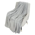 thumbnail image 1 of HOMETRENDS Luxury Plush Blanket, 1 of 3
