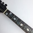 thumbnail image 3 of Milaget PVC Guitare Électrique Acoustique Touche Touche Incrustations - Motif de Fleurs, 3 of 9