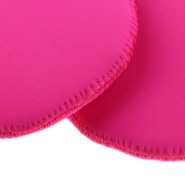pitrice 1 Pair Neoprene Toe Socks for Running, Cycling, Hiking, Walking Rose Red