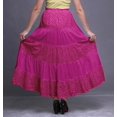 thumbnail image 3 of Bimba SkirtsForWomen Long Length Cotton Printed Maxi Boho Summer Skirt, 3 of 5