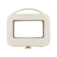 thumbnail image 1 of EGNMCR Makeup Bag,Travel Makeup Bag New Fashion Counter High End Handheld Makeup Case With High Appearance Value Travel Portable Window Opening Transparent PVC Makeup Bag creative creative, 1 of 3