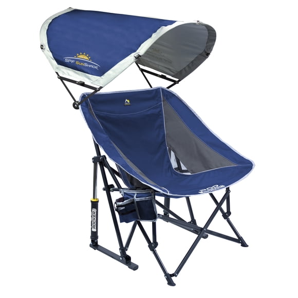 GCI Outdoor GCI Outdoor Chaise Berçante de Plage en Forme de Cosse avec Pare-Soleil