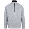 thumbnail image 1 of Trespass Molleton pour Hommes Corsham - Molleton Marne, envers Brossé, Col à Demi-Glissière, Fermeture Éclair Contrastante, Rabat Interne Tempête, Protège-Menton, Col Interne Contrastant, Tricoté, 100 % Polyester, 1 of 4