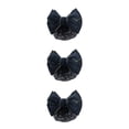 thumbnail image 3 of Decodeary Professional Hair Plate Mesh Pocket Practical Snood Net Elegant And Professional Gold rim - black 3Set, 3 of 6