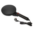 thumbnail image 2 of Crêpière, crêpière Électrique Portable 800W Poêle à Crêpes Ronde Crêpière Électrique Compacte Légère pour Crêpes, Gâteaux de Printemps, Rouleaux de Printemps, 2 of 7