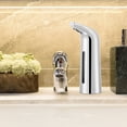 thumbnail image 3 of pitrice Automatic Soap Dispenser Touchless Refill Soaps Pump 400ml Battery Operated Waterproof Sensor Liquid Dispensers Bathroom Hotel Silver, 3 of 8