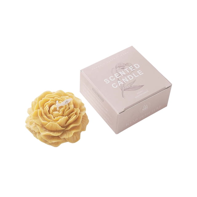 Peony Scented Candle With Hand Gift Gift CANDLE Fragance Shaped Small Candle