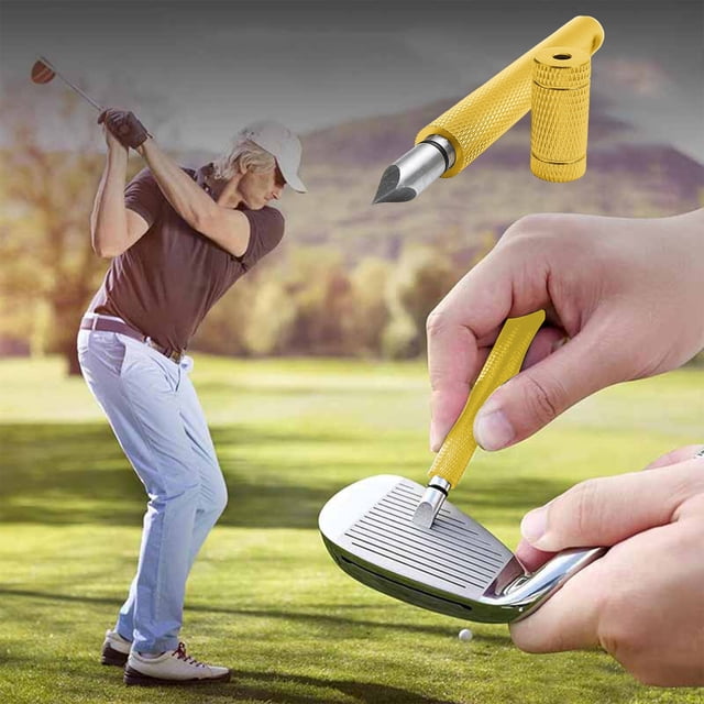 Clearance,Golf Club Cleaning Brush Groove Cleaning Tool