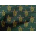 thumbnail image 4 of oneOone Cotton Cambric Fabric Turtle Block Fabric Prints By Yard 56 Inch Wide, 4 of 4