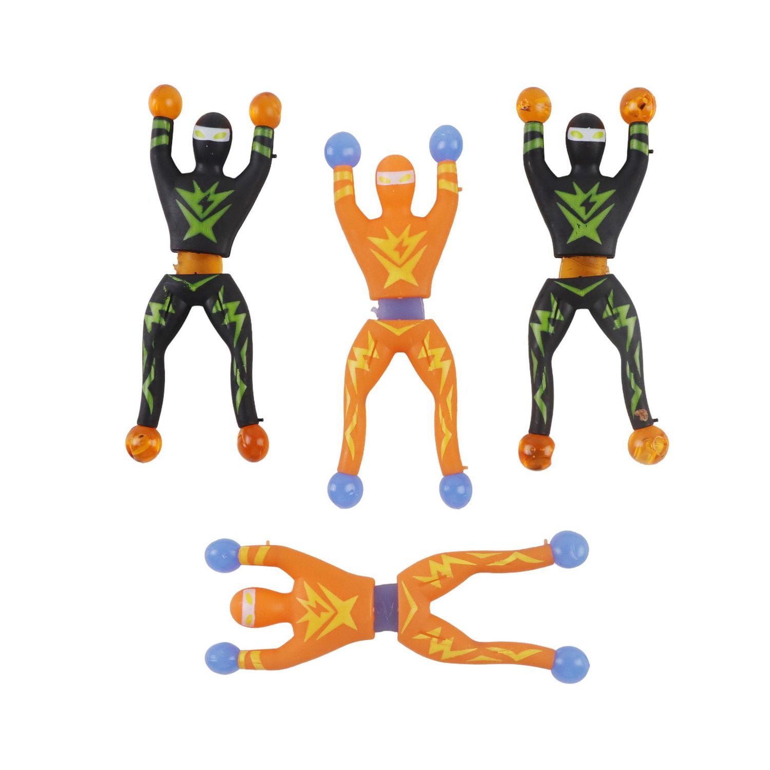 Way to Celebrate! 4ct Ninja Wall Crawlers