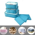 thumbnail image 4 of Fridja 6Pcs Compression Packing Cubes for Travel, Luggage Organizer Bags, Zipper Packing Cubes for Suitcases, 4 of 5