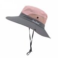 thumbnail image 2 of XZNGL Fishing Bucket Hat Children Kid Outdoor Protection Foldable Mesh Beach Fishing Hat Bucket Cap Beach Bucket Hat, 2 of 8