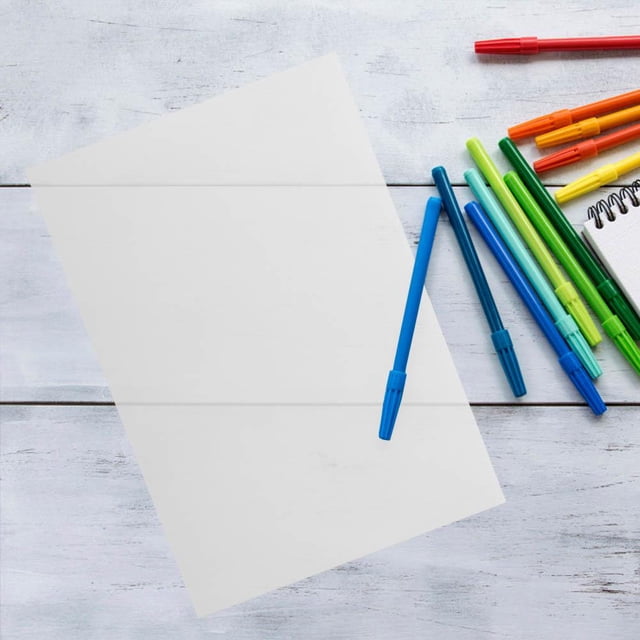 Qiilu Feuille de Rétrécissement, Feuille de Plastique Rétrécissante, 10 Pcs Feuille de Plastique Rétrécissante Crayon de Couleur Peint à la Main Bricolage Matériaux Personnalisés