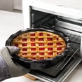 thumbnail image 3 of Ceramic Pie Pan Round Fluted and Deep Pie Dish for Tart Pizza Quiche Pot Pies Cake Reactive Glaze (), 3 of 7