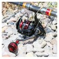 thumbnail image 4 of Fishing Reel High Strength Metal Super Carp Fishing Feeder Spinning Reel Spinning Wheel Type Fishing Wheel DS Drag 12kg ,Rigid Aluminum Skeletal Frame, 4 of 6