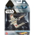 thumbnail image 1 of Star Wars Hot Wheels Starships Select 1:50 Scale - X-Wing Fighter (Red Three), 1 of 6