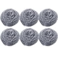 thumbnail image 3 of WHEANG Stainless Sponges Scrubbing Scouring Wool Scrubber For Kitchens Bathroom And More, 3 of 8