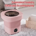 thumbnail image 3 of Feltree 7L Portable Foldable Washing Machine Washer Spinner Combo, Compact Integrated Laundry for Dorm Baby Travel - Energy Saving & Easy Operation, 3 of 7