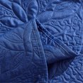 thumbnail image 4 of JML Quilt Set King 3 Piece Coverlet, Microfiber Embossed Bedspread With 2 Shams,92"x104", 4 of 5