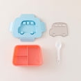 thumbnail image 3 of Binwennn Bento Children's Bento Children's Lunch Ideal Leak Proof Children's Lunch Lunch Can Be Placed In Breakfast Lunch And Refrigerator Bag for Food Container Reusable Storage Bags - Reusable, 3 of 7
