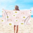 thumbnail image 1 of LSLJS Beach Towel Summer Beach Essentials Microfiber Beach Towels Super Lightweight Colorful Bath Towel Sandproof Beach Blanket Multi-Purpose Towel for Travel Swimming Pool 30x60 Inch, 1 of 8