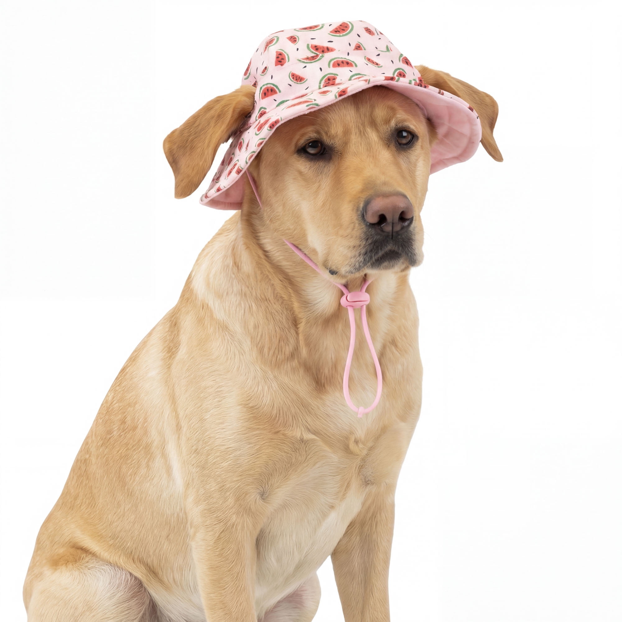 One Paw, Dog Bucket Hat, Sun Protection, Blocks UV Rays, Pink, for Dogs