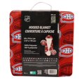 thumbnail image 2 of NHL Montreal Canadiens Hooded Throw Blanket, 2 of 5