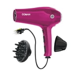 Conair 1875Watt Size Tourmaline Céramique Cord Keeper Séchoir à cheveux