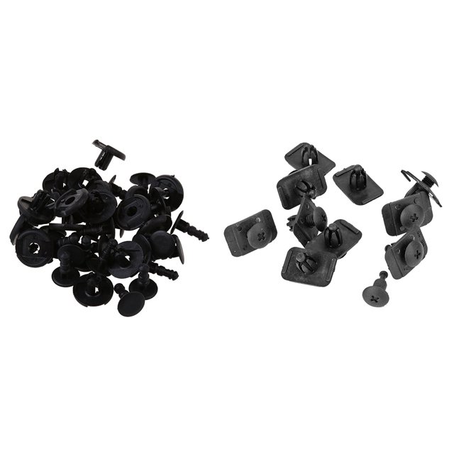 20X Fender Bumper Plastic Trim Clips for & 10Pcs Fender Liner Fastener Rivet Push Clips for 323