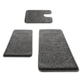thumbnail image 2 of Dvkptbk area rug set Colors 3-Piece Memorys Foam Bathroom Rug Set Soft Non Slide Bath Mat Absorbent Bath Rug Perfects for Bathroom Laundry Room Mat Bathroom Mat Bathroom Accessories, 2 of 8