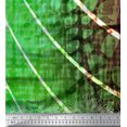 thumbnail image 3 of Soimoi Moss Georgette Fabric Giraffe Panel Printed Fabric 1 Yard 42 Inch Wide, 3 of 3