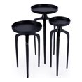 thumbnail image 1 of Butler Specialty Company Emilie Outdoor Scatter Table Set Of 3 - Black, 1 of 5